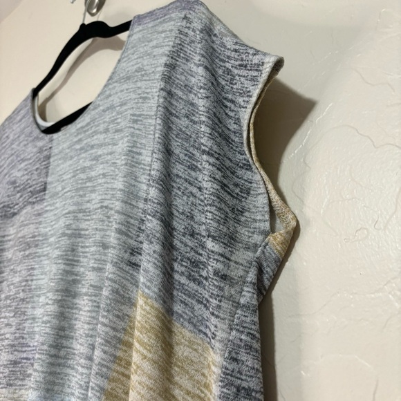 Wilfred Free Aritzia Lorelei Patchwork Soft Jersey Knit Relaxed Fit Dress XS - Picture 7 of 11